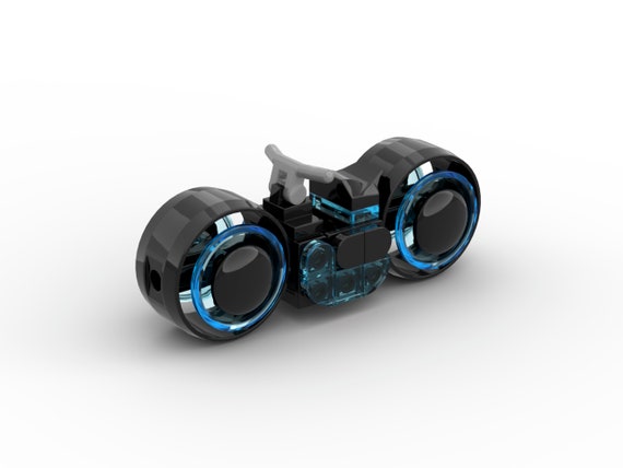 TRON Lightcycle Walt Disney World Building Block Model Kit Etsy