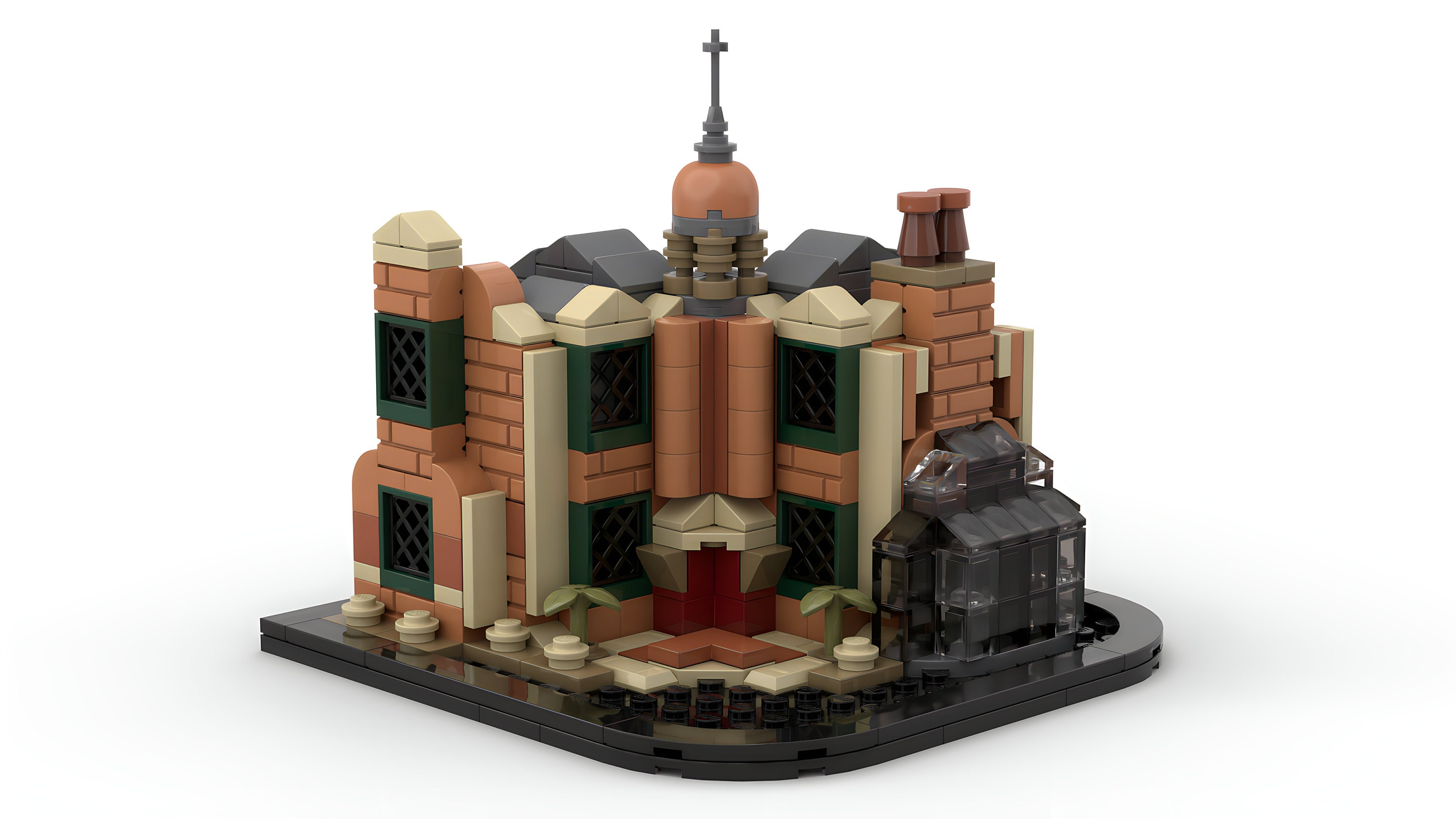 The Haunted Mansion Walt Disney World Building Block LEGO Model