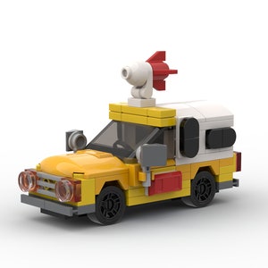 Miniaturowa ciężarówka Pizza Planet | Zestaw klocków Pixar Toy Story
