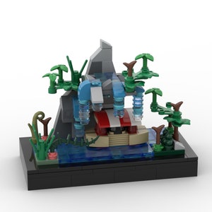 The Backside of Water | Jungle Cruise Building Block Disneyland Building Block Model Kit