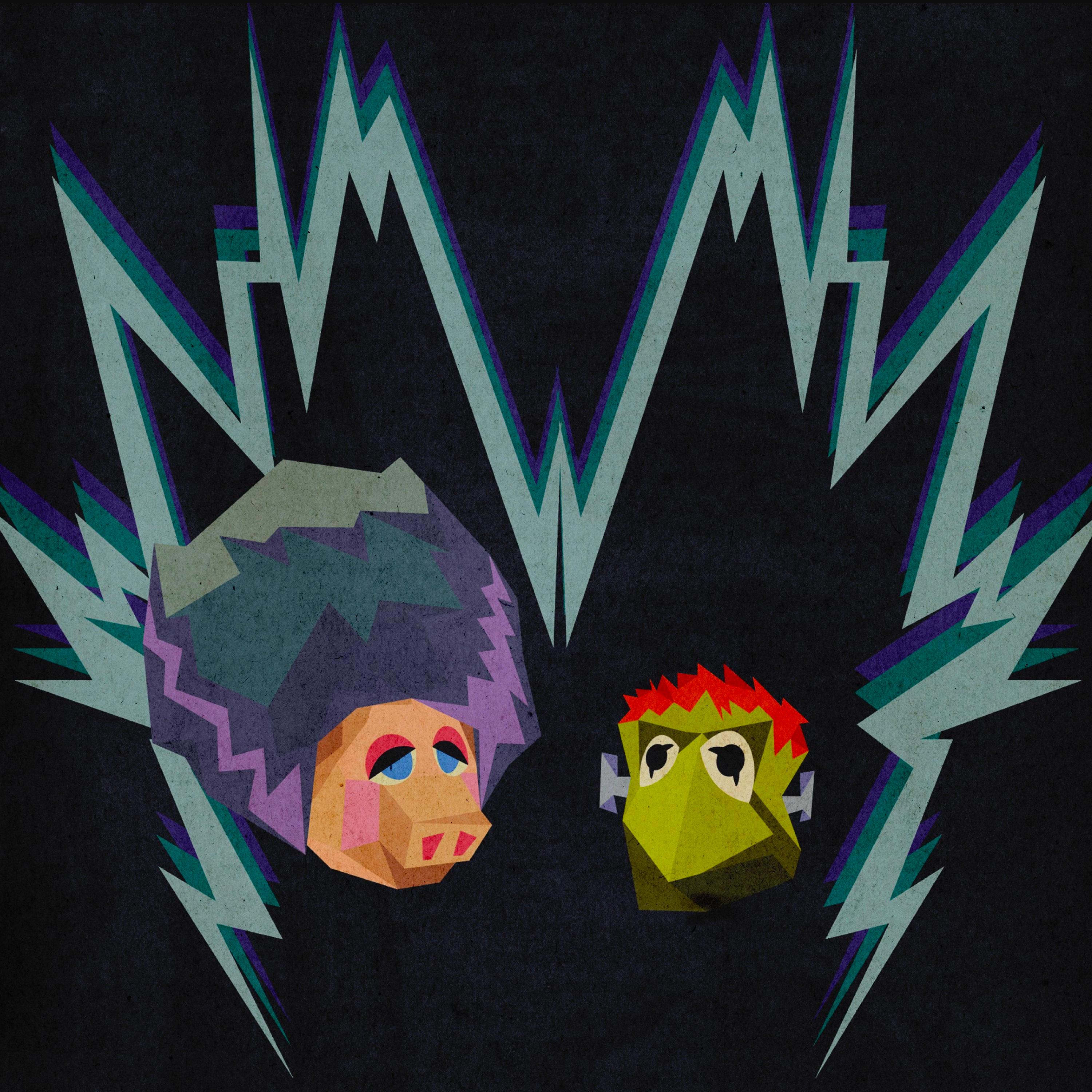 Electrifying Love | Miss Piggy the Muppets Frankenstein Vintage Art ...