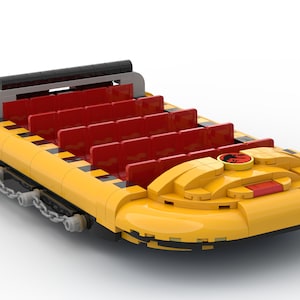 Jurassic Park River Adventure Boat | Universal Islands of Adventure Building Block Model Kit