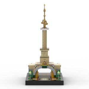 Ministry of Magic Portal | Universal Epic Universe Wizarding World Paris Building Block Model Kit