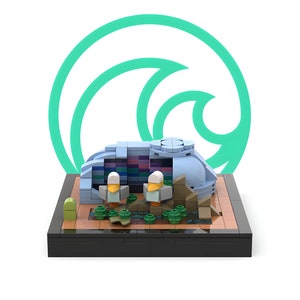 Die Meere | Modularer EPCOT Pavilion Baukasten Modell