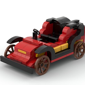 Mr. Toad&#39;s Wild Ride Motorcar | Disneyland Building Block Model Kit