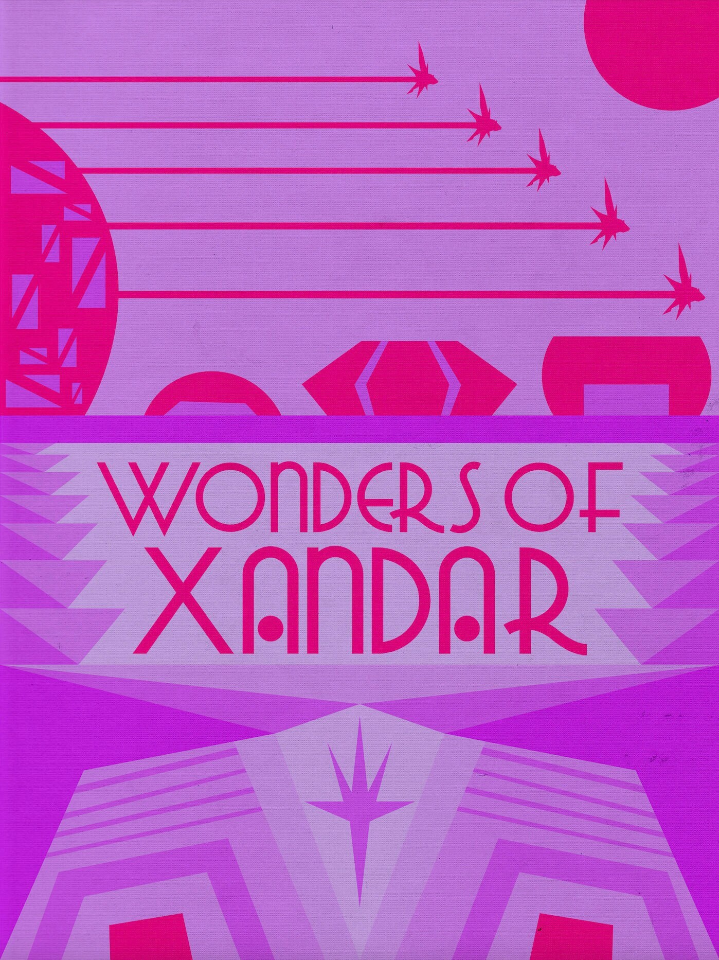 Wonders of Xandar | Cosmic Rewind EPCOT Walt Disney World Vintage Travel Poster Art Print