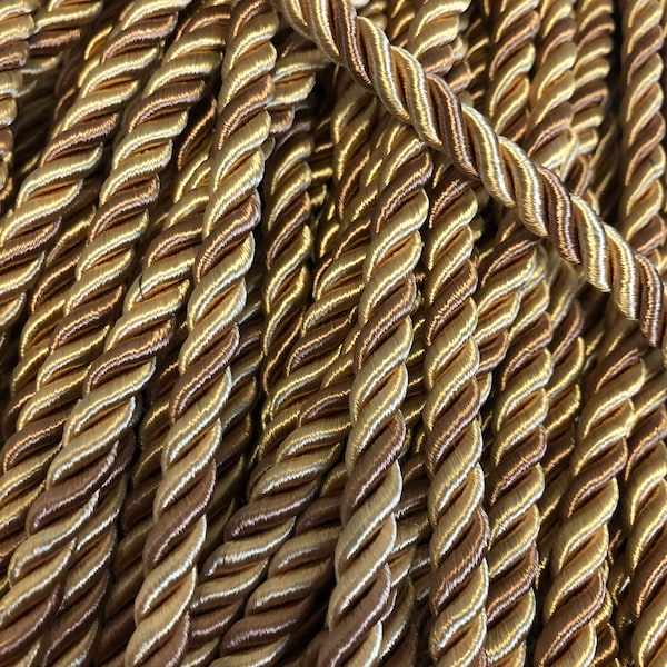 Beautiful Gold Rope Cording Trim