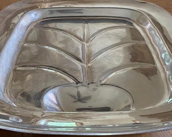 Vintage Wilton Armetale Large 21" Meat Carving Platter | Rustic Colonial Serveware | RWP Columbia PA