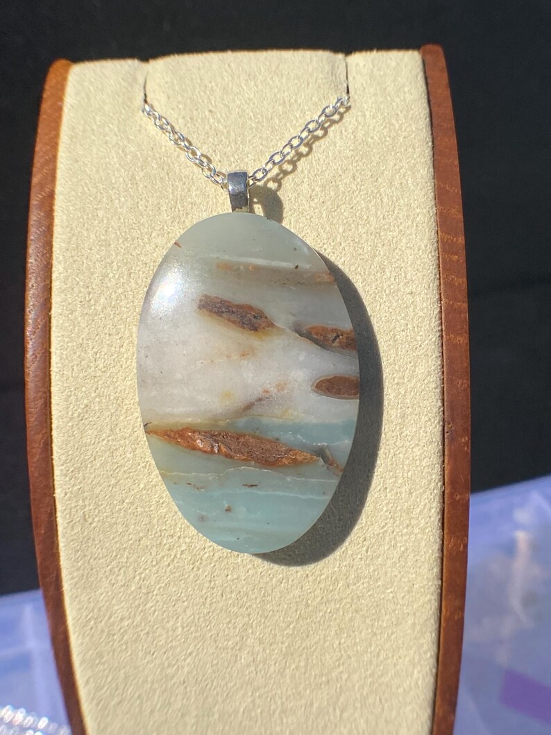 British Columbia Ocean Stone Necklace. From the Dan Heard Prospecting