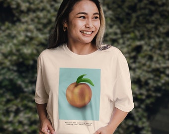 Peach, Nature has cunning ways of finding our weakest spot, Guess the Movie Quote, Tee