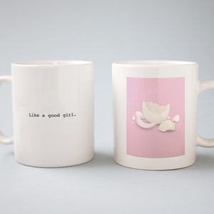 Like a good girl, Hollow eggshell, Guess the Movie Quote, White Coffee Mug