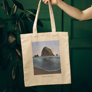 Nunca digas morir, Cannon Beach, Adivina la cita de la película, bolsa de lona de algodón