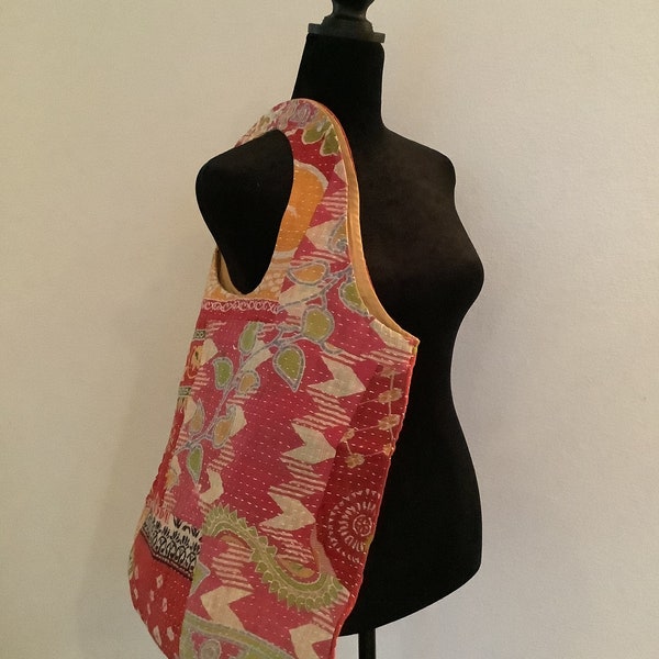 Kantha Boho Bag