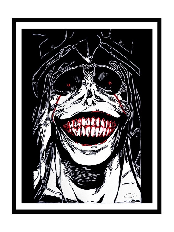 Creepy Anime Statue Art Print - Etsy