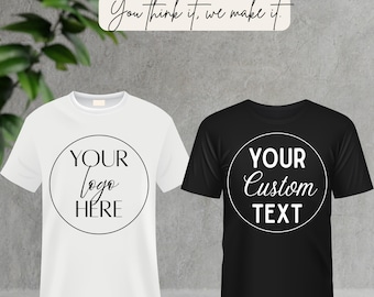 Custom Logo Shirt | Personalized Text Shirt