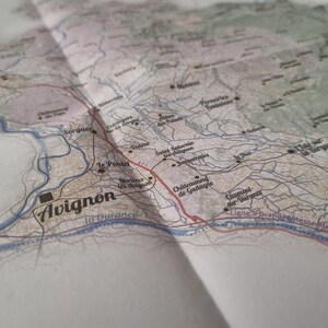 Zoom sur la carte fraichement dépliée