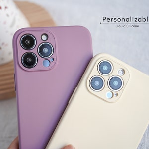 Silicone iPhone 15 Pro Case, iPhone 15 14 13 12 11 Pro Max Case, Solid Colors Genuine Silicone iPhone Case, iPhone 14 13 12 11 Pro Max Case