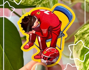 F1 Charles Leclerc Sticker