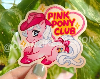 Pink Pony Club Webkinz Sticker