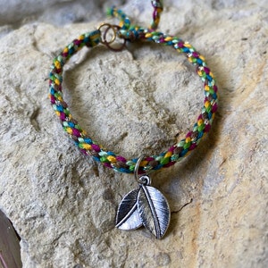 Autumn woven bracelet