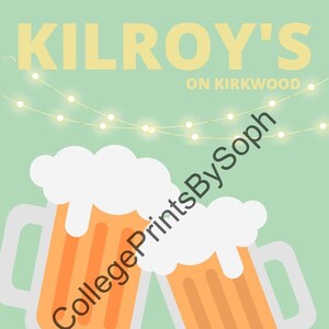 Kilroys IU Poster Print