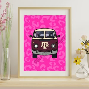 Texas A&M dorm decor, digital print, instant download, texas a and m decor, tamu, college station decor, preppy prints, dorm decor,