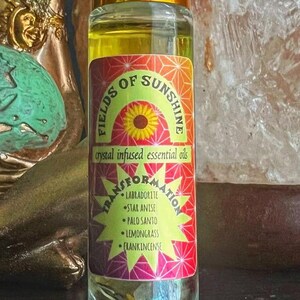 Crystal Infused &quot;Transformation&quot; Intentional Oil