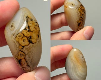 Pierre roulée de sardonyx, choisissez la vôtre : sardonyx, agate, agate rouge, cristal, pierre de poche, agate soyeuse, cornaline, pierre anti-stress, polie