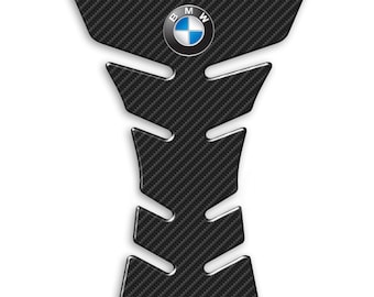 Protector de Depósito Adhesivo de Gel de Resina Pegatinas 3D Protección de Depósito Universal Compatible con Motos BMW (PB001)