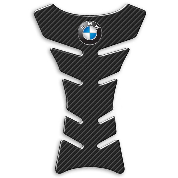 Protection de réservoir adhésive en gel de résine autocollants 3D protection de réservoir universelle compatible avec les motos BMW (PB001)