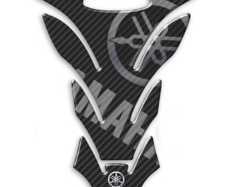 Tank Pad Resin Gel 3D Stickers Universal Tank Protection Compatible with YAMAHA Motorcycles (PY001)