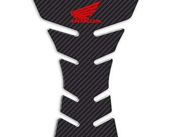Tank Pad 3D Resin Gel Stickers Universal Tank Protection Compatible with HONDA Motorcycles (PH009)
