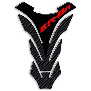 Paraserbatoio Tank Pad Adesivo Resinato Gel 3D Stickers Protezione Serbatoio Universale Compatibile Con Moto KAWASAKI ER-6N ER6N (PK009) - Italia