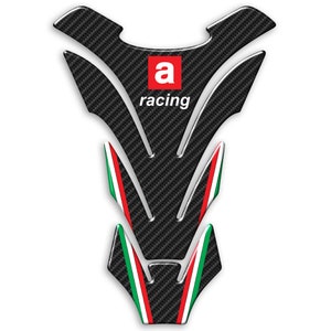 Tank Pad Adhesive Resin Gel 3D Stickers Tank Protection Compatible with APRILIA Motorcycles (PA003)