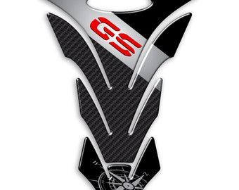 Tank Pad Adhesive Resin Gel 3D Stickers Universal Tank Protection Compatible with BMW GS Motorcycles (PB009)