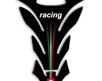 Tank Pad Resin Gel 3D Stickers Tank Protection Compatible with APRILIA Motorcycles (PA014)