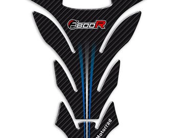 3D Resin Gel Tank Pad Sticker Universal Tank Protection Compatible with BMW F800R Motorcycle (PB017)