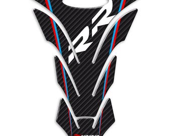 Tank Pad Resin Gel 3D Stickers Universal Tank Protection Compatible with BMW S1000 RR Motorcycle (PB015)