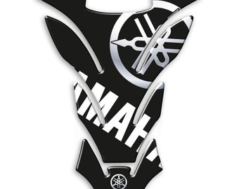 Tank Pad 3D Resin Gel Sticker Universal Tank Protection Compatible with YAMAHA Motorcycles (PY003)