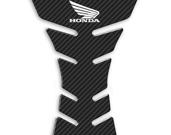 Protection de réservoir adhésive en gel de résine autocollants 3D protection de réservoir universelle compatible avec les motos HONDA (PH003)