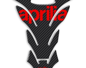Tank Guard Tank Pad Resin Adhesive Gel 3D Stickers Tank Protection Compatible with Aprilia Motorcycle (PA001)