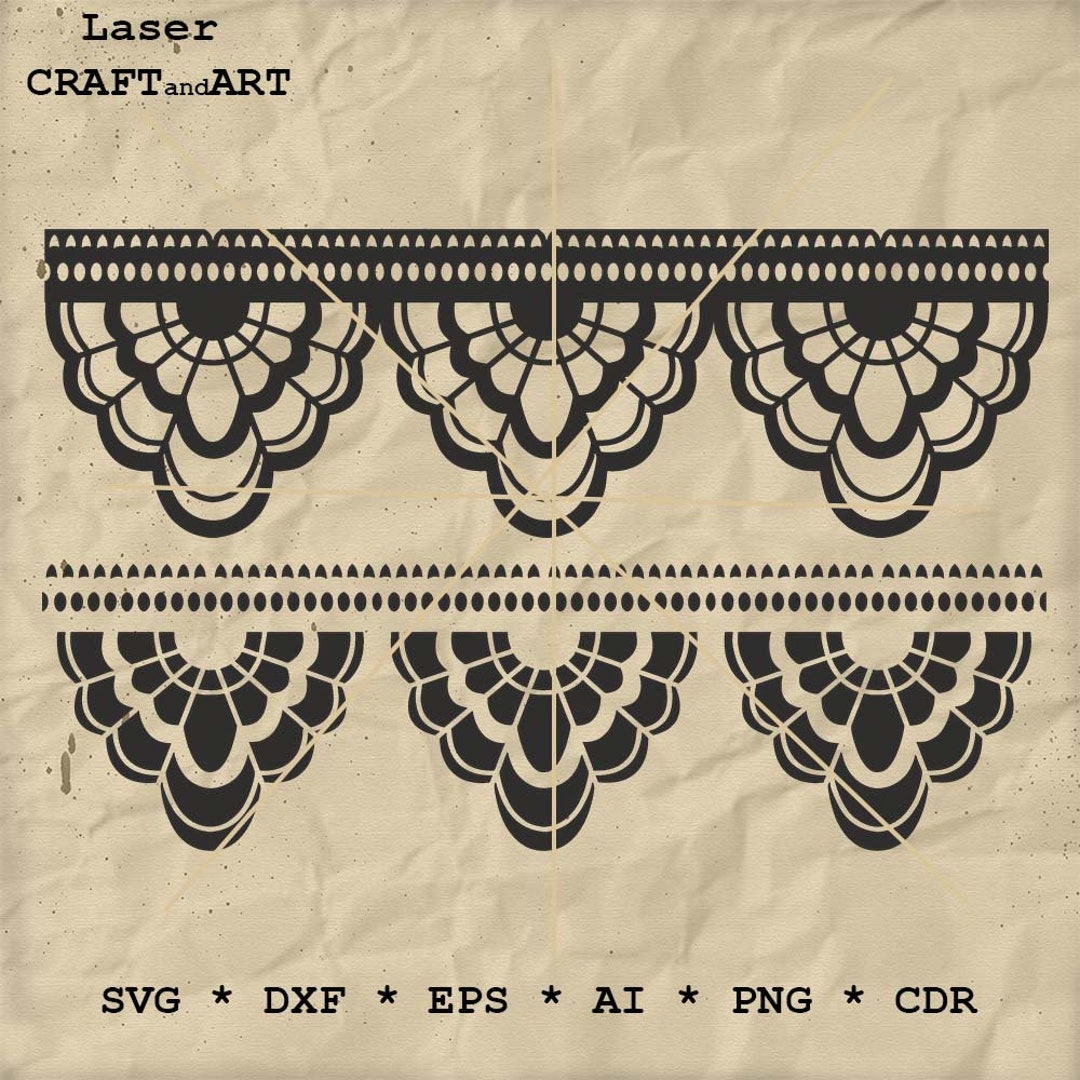 Stencils Lace Svg Dxf Stencils Pattern Svg Stencils Dxf Etsy Canada