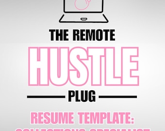 ATS-Ready Plug & Play Resume + Cover Letter Kit: Collections Specialist