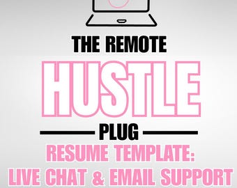ATS-Ready Plug & Play Resume + Cover Letter Kit: Live Chat/Email Support Specialist (No Phone)
