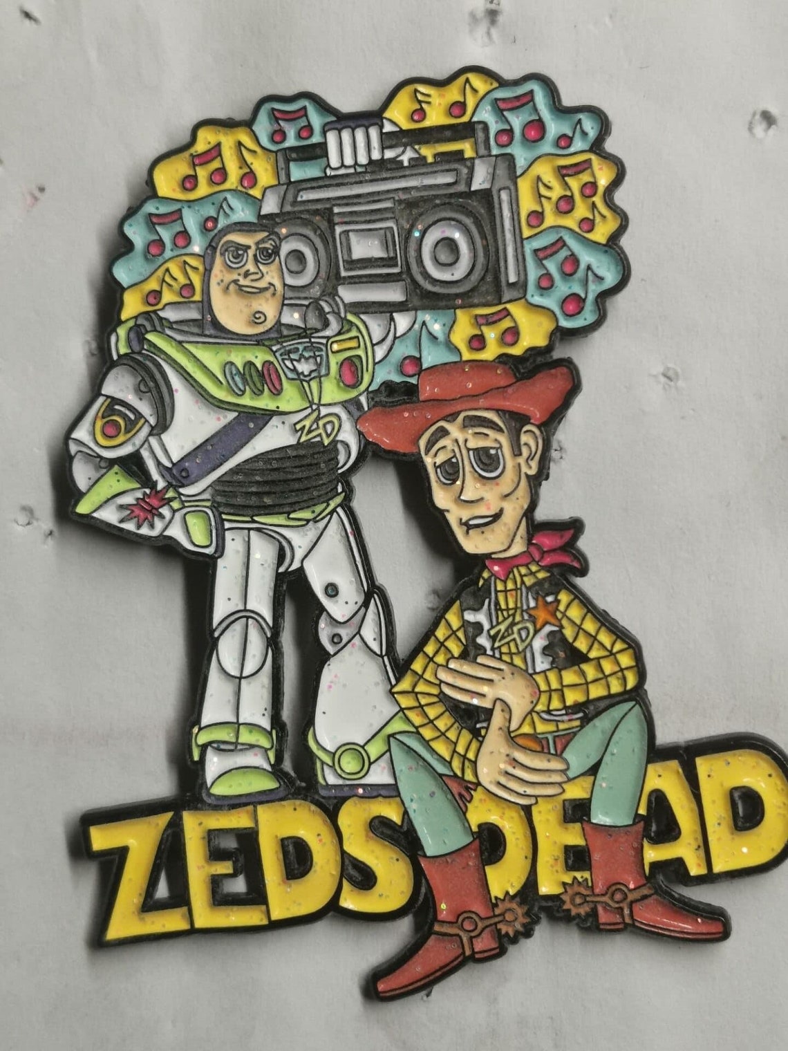 Zeds Dead X Toy Story Enamel Pin Etsy