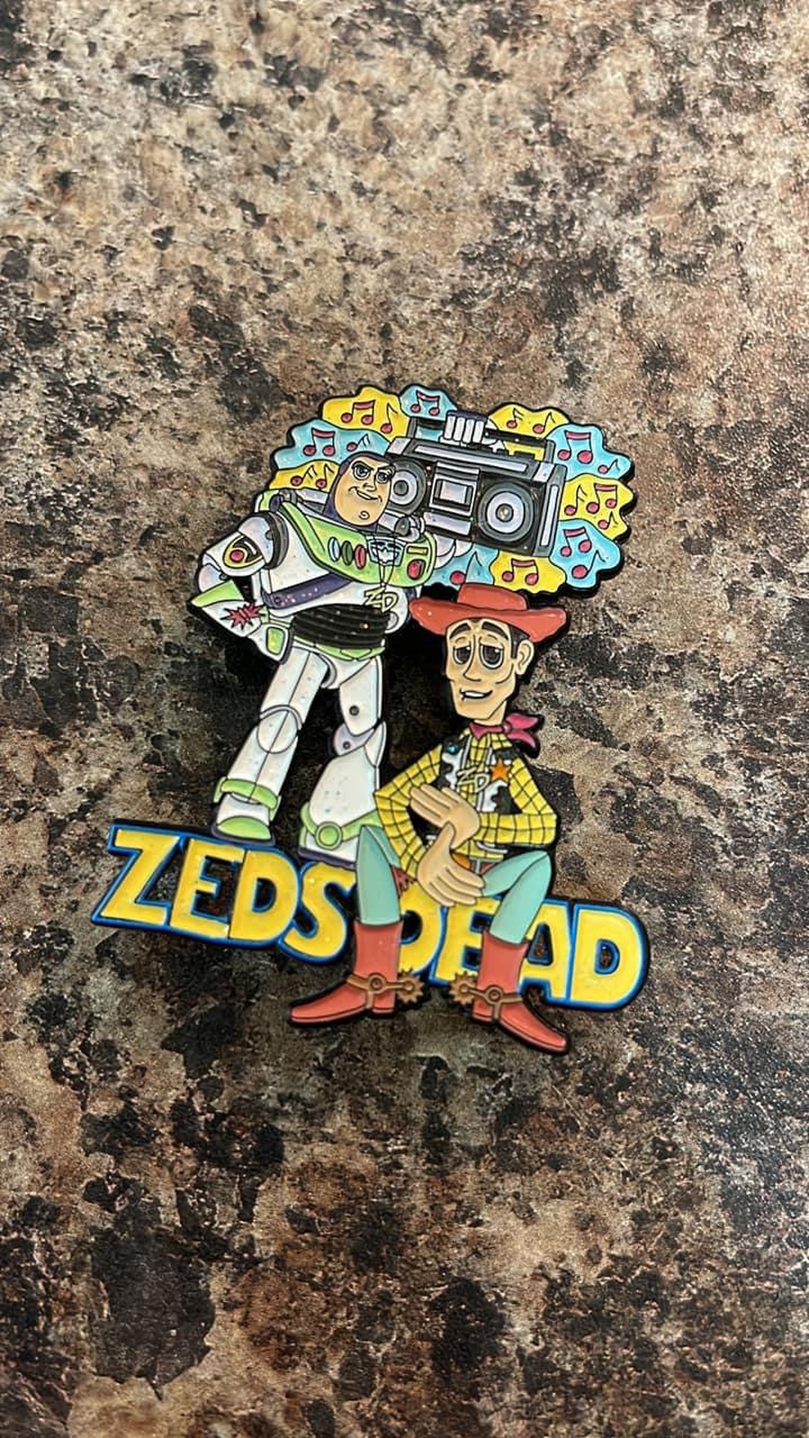 Zeds Dead X Toy Story Enamel Pin Etsy