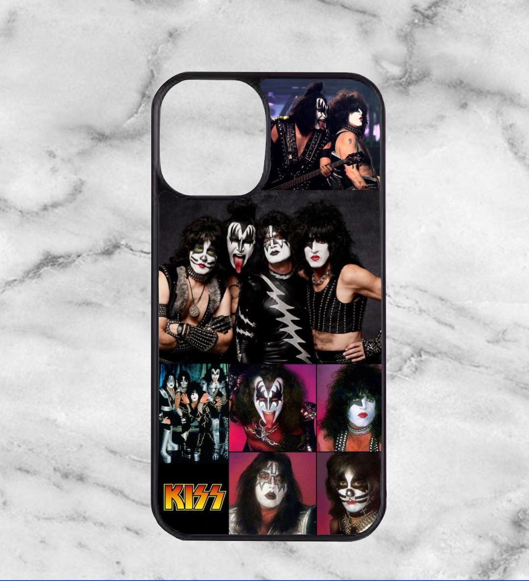 Kiss Band Phone Case Etsy