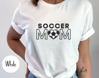 Fotbollsmamma T-shirt: Matchdagssportmamma gåva