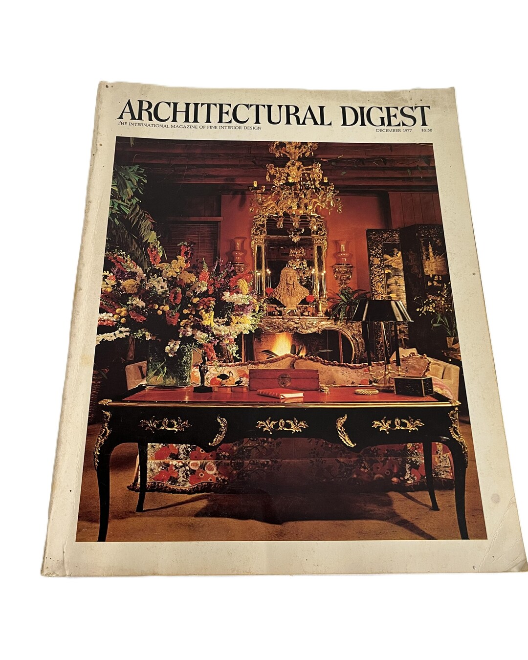 Architectural Digest December 1977 - Etsy