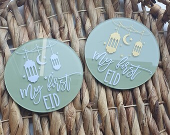 Eid Milestone Discs: Baby's First Year Photo Prop